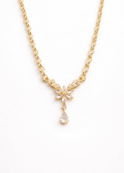 Flora Drop Necklace