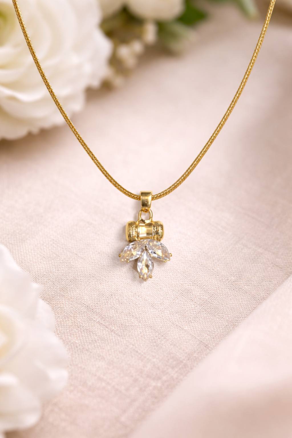 Crystal Drop Necklace
