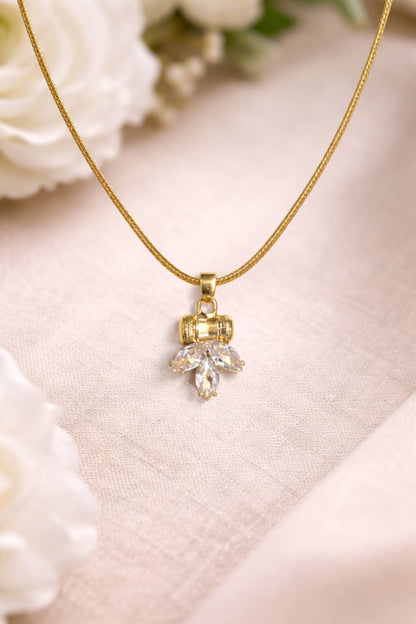 Crystal Drop Necklace