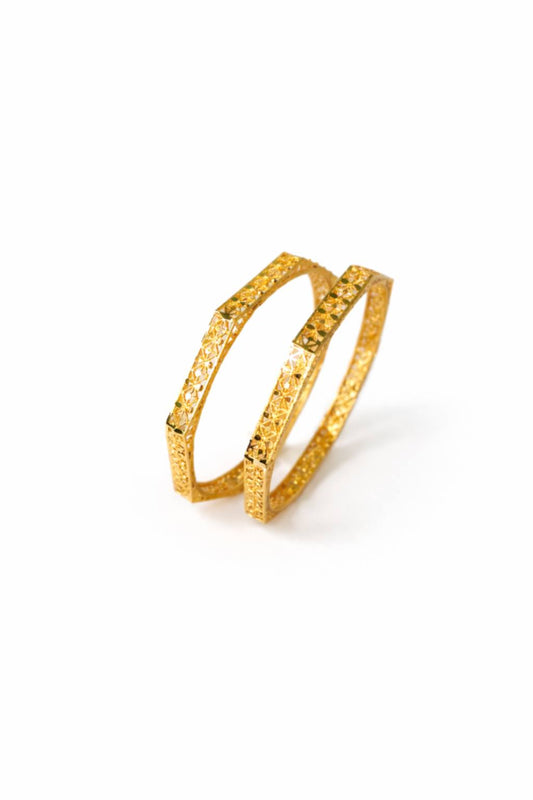 Royal Hexa Shine Bangles