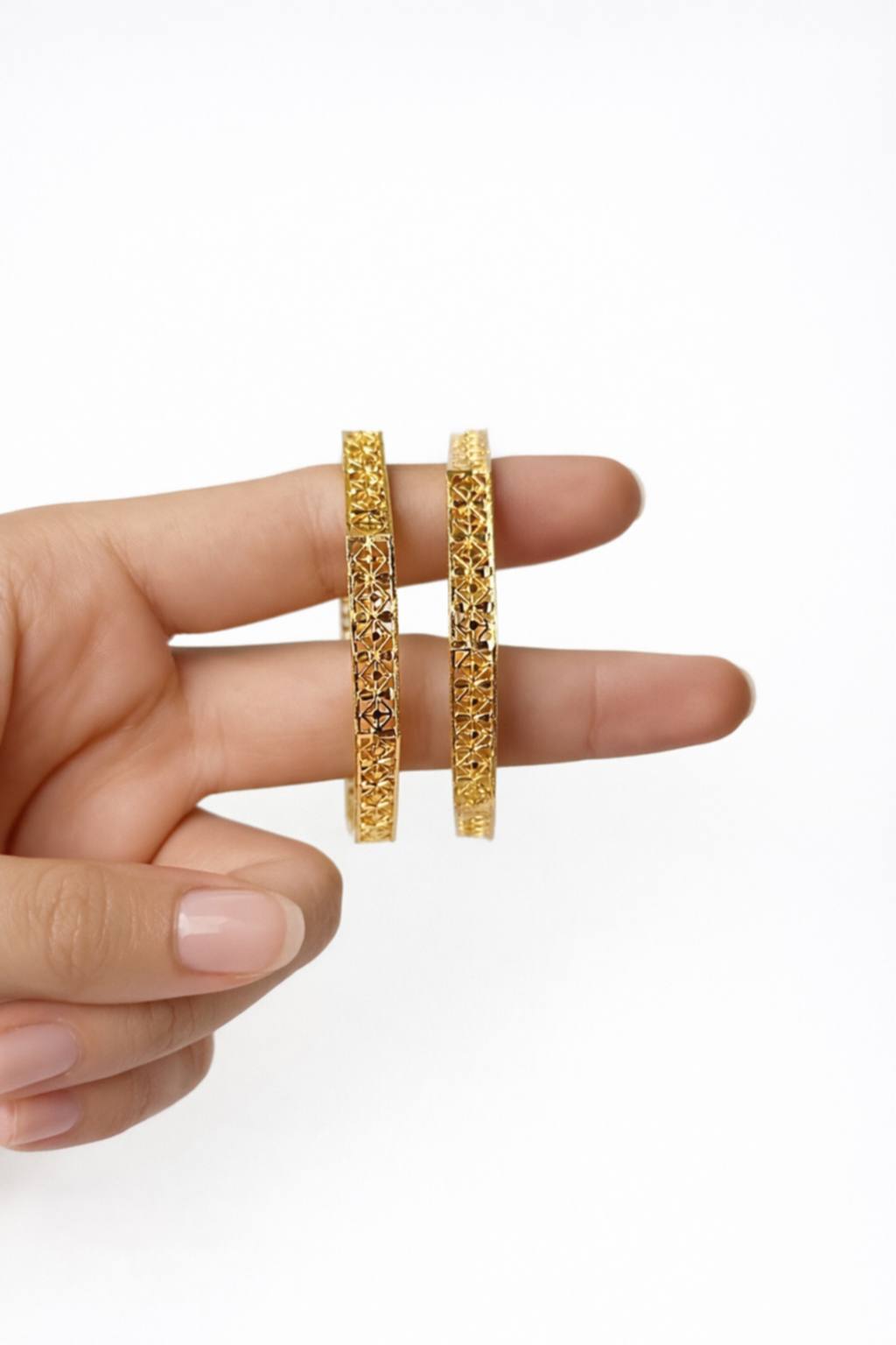 Royal Hexa Shine Bangles